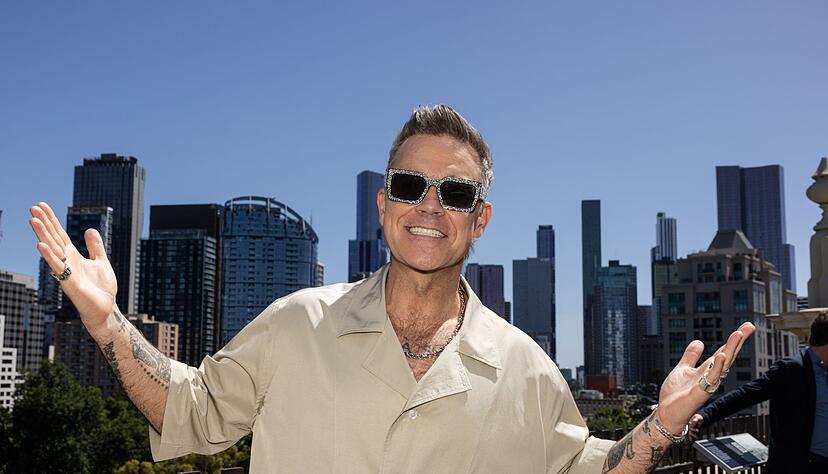 Der Superstar ist gerade in Australien auf Promo-Tour f&uuml;r sein Biopic &laquo;Better Man&raquo;.