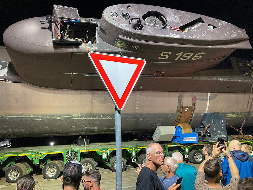 Auch in dieser Nacht hat U-Boot U17 auf den Straßen des Kraichgau Vorfahrt.
