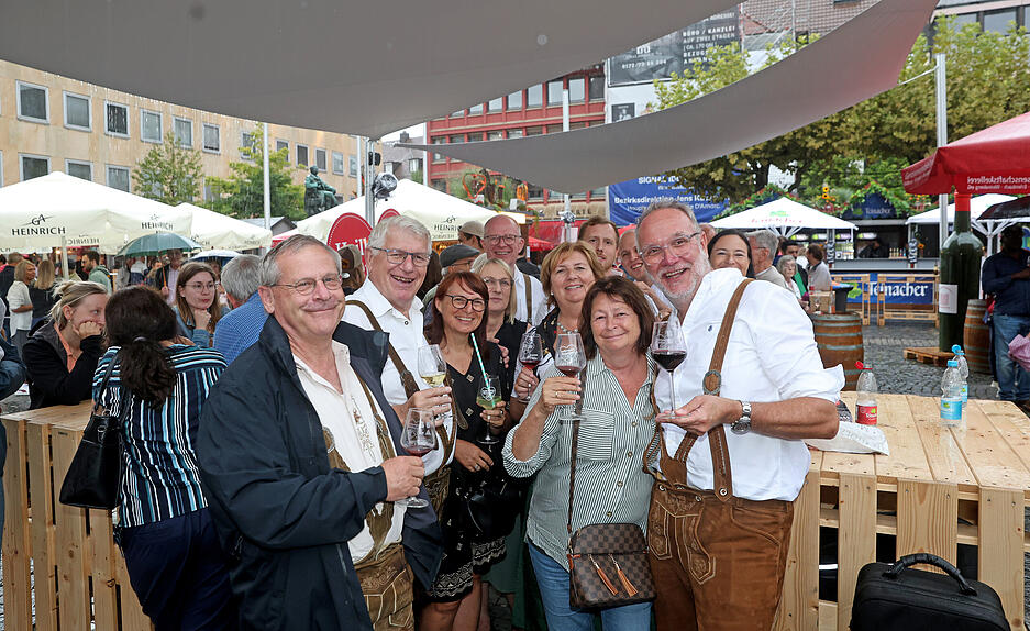 Viel Regen am Weindorf-Sonntag.