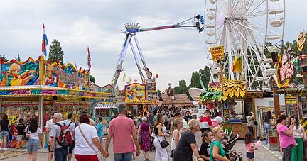 In Bad Wimpfen bestimmt der Talmarkt das Jahr. Zur 1058. Ausgabe rechnet der Veranstalter wieder mit Tausenden von Besuchern.
Fotos: Mario Berger