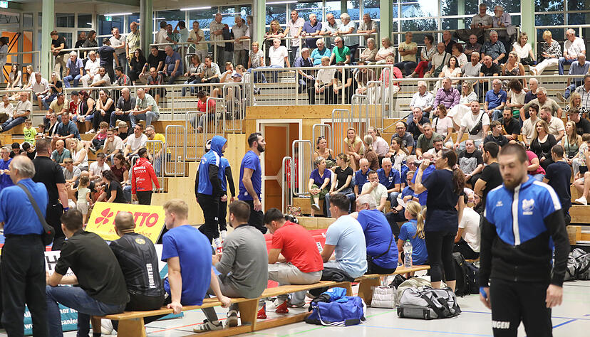 Beim Hinrundenduell wurden in der Römerhalle rund 250 Besucher gezählt, Obereisesheim hofft nun im Rückrundenkampf auf noch mehr Zuschauer.
