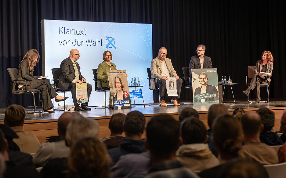 Die Kandidaten pr&auml;sentieren sich beim Wahlforum pers&ouml;nlich, direkt und b&uuml;rgernah.