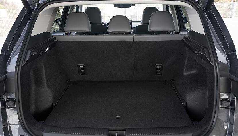 Schluckspecht: Hinter der Heckklappe k&ouml;nnen je nach Sitzkonfiguration 453 bis 1.441 Liter Kofferraumvolumen geboten werden.