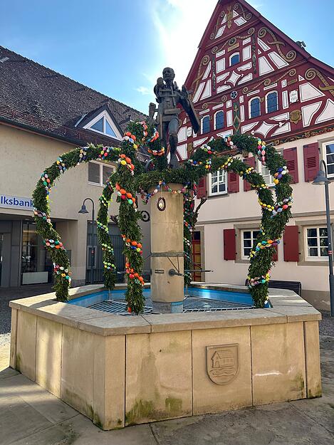 Osterbrunnen Jagsthausen Osterbrunnen Jagsthausen