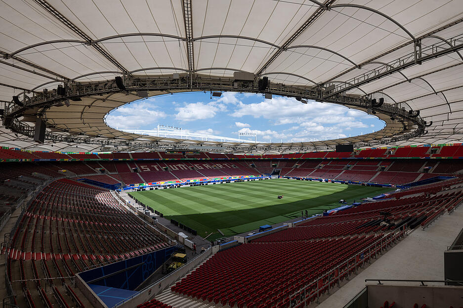 Spielort der EM 2024: MHP-Arena in Stuttgart