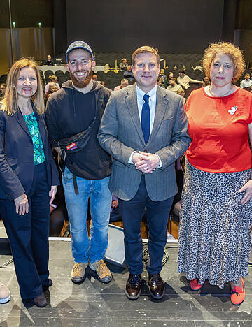 Die Kandidaten (von links): Thomas Strobl, Gudula Achterberg, Christoph M&ouml;ssinger, Nico Weinmann, Tanja Sagasser-Beil und Maximilian Decker.