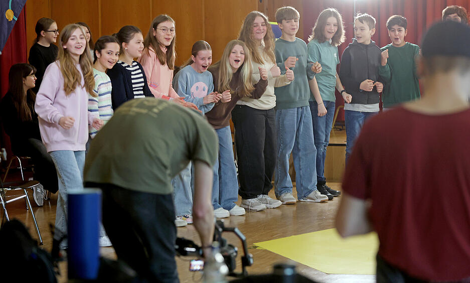 Beste Klasse Deutschlands, Filmdreh im Theodor-Heuss-Gymnasium Heilbronn