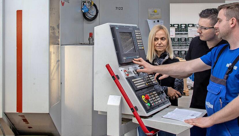 Bei Weber-Hydraulik in G&uuml;glingen k&ouml;nnen die Mitarbeiter wieder zuversichtlicher in die Zukunft blicken.

Foto: Weber-Hydraulik