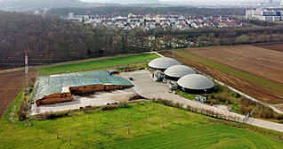 Eine Biogasanlage in Bad Friedrichshall wird in Zukunft mehr Biogas erzeugen. Gegen deren Betrieb k&auml;mpft ein 82-J&auml;rhriger seit Jahren. Foto: Archiv/Seidel
