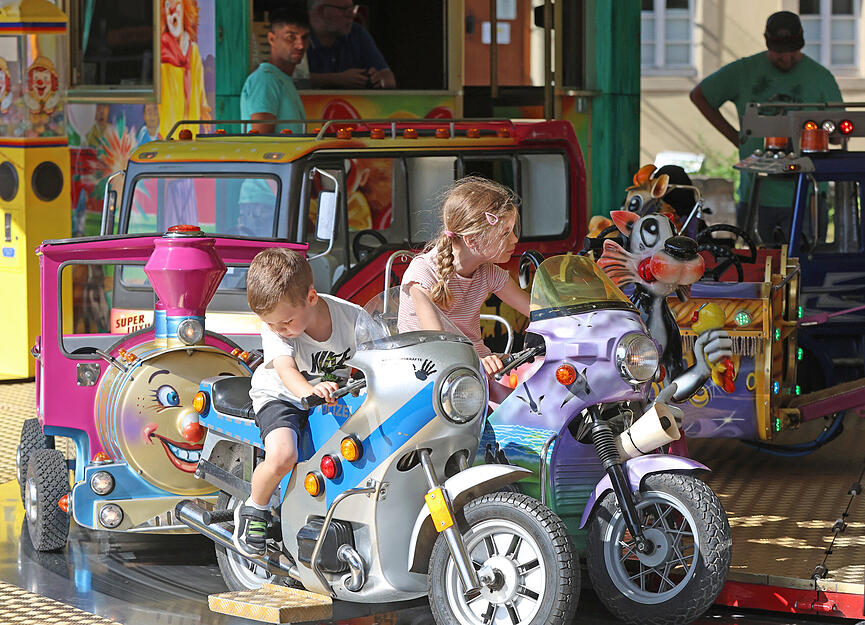 Der Wimpfener Talmarkt wurde am 26. Juni eröffnet. Der Wimpfener Talmarkt wurde am 26. Juni eröffnet.