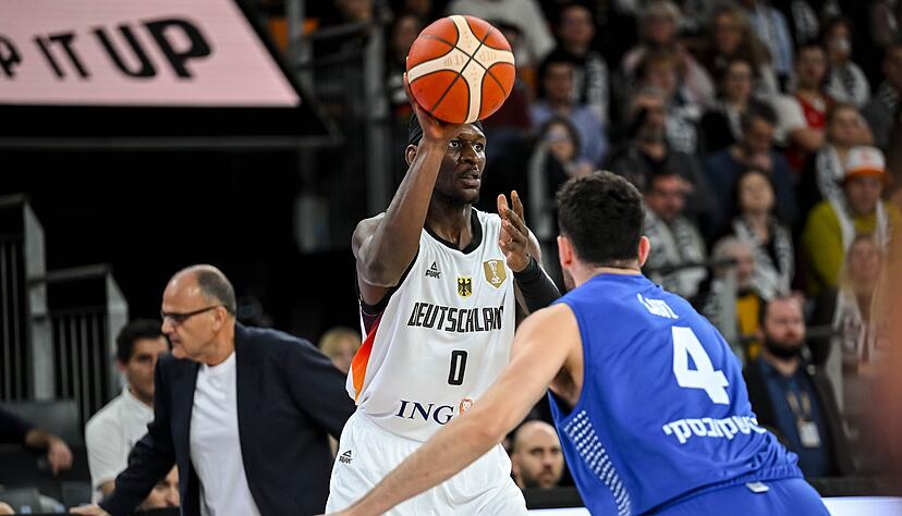 Einer von drei Europameistern gegen Israel: Isaac Bonga.