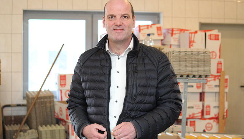 Georg Heitlinger, Legehennenhalter in Eppingen, Kandidat der FDP f&uuml;r die Landtagswahl am 8. M&auml;rz 2026.