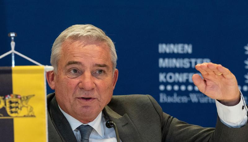 Thomas Strobl hält eine allgemeine Impfpflicht im Kampf gegen die Pandemie für richtig. Thomas Strobl hält eine allgemeine Impfpflicht im Kampf gegen die Pandemie für richtig.