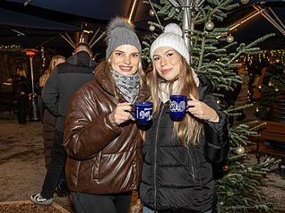 Beim Winterzauber am Trappensee in Heilbronn lässt es sich bei einer Tasse Glühwein stimmungsvoll auf die Adventszeit einstimmen.