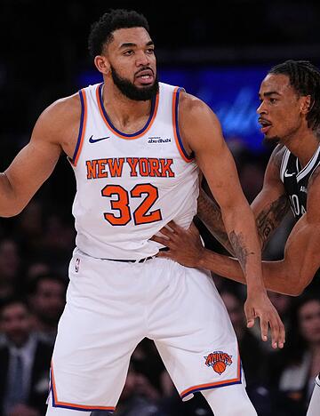 54 Punkte Vorsprung erarbeiteten sich die Knicks im Stadtduell mit den Nets.
