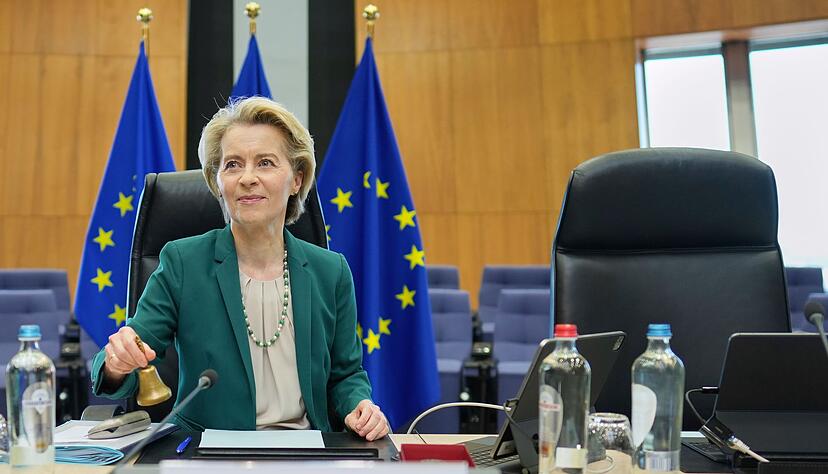 «Wir müssen mehr europäisch einkaufen», sagt EU-Kommissionspräsidentin Ursula von der Leyen. «Wir müssen mehr europäisch einkaufen», sagt EU-Kommissionspräsidentin Ursula von der Leyen.