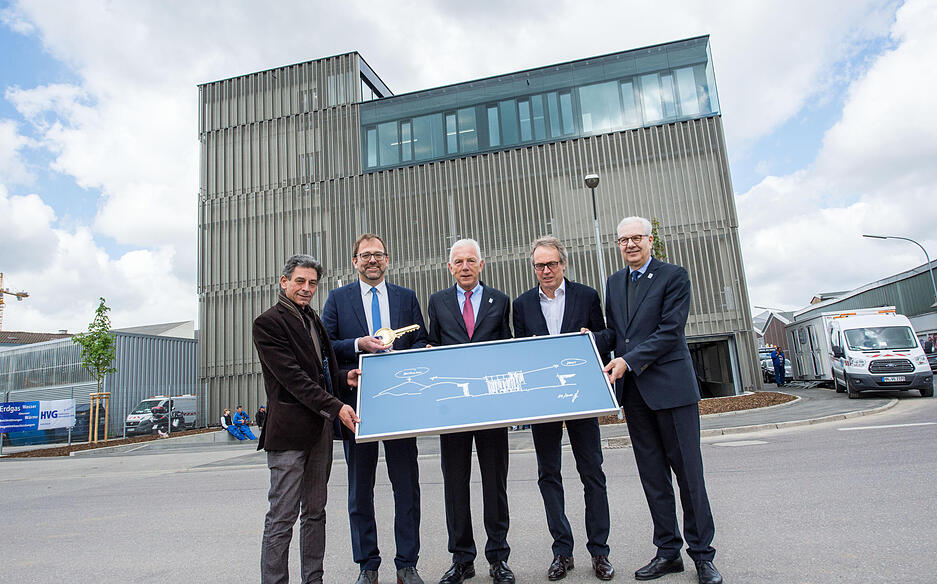HVG weiht neues B&uuml;ro- und Werkstattgeb&auml;ude in Heilbronn ein
