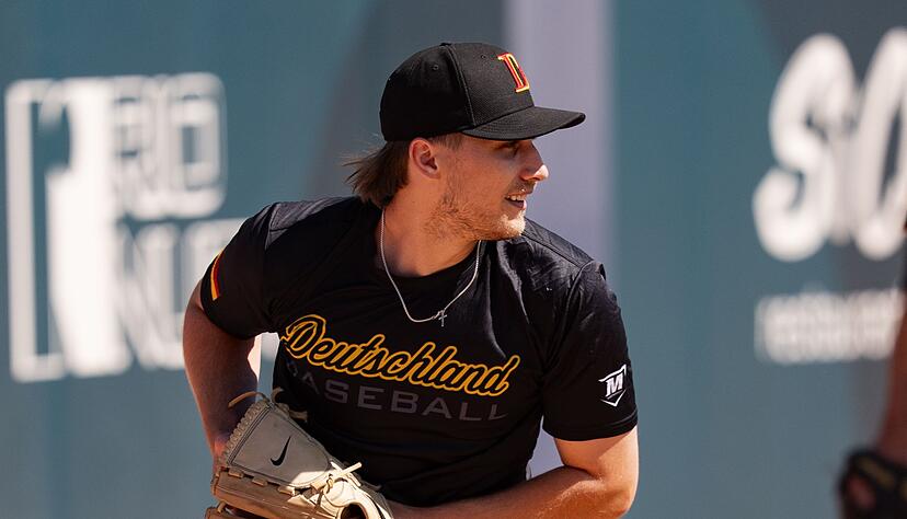 Spielt f&uuml;r Deutschland Baseball: Jaden Agassi, der Sohn von Steffi Graf und Andre Agassi.