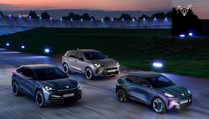 Der Seat-Ableger Cupra bringt in den kommenden Jahren drei neue Modelle mit Elektroantrieb an den Start.