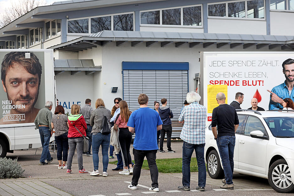 Blutspenden in Zeiten von Corona, Bad Friedrichshall