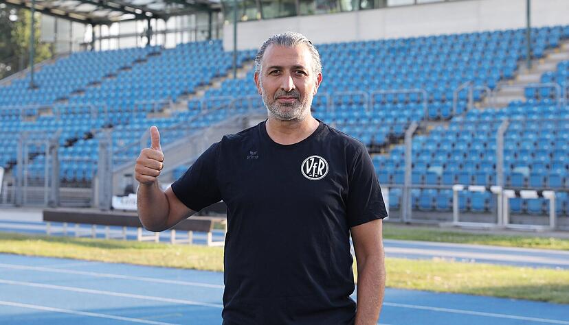 Klubchef Onur Celik deutet an, wohin die Formkurve seines VfR Heilbronn gehen soll.