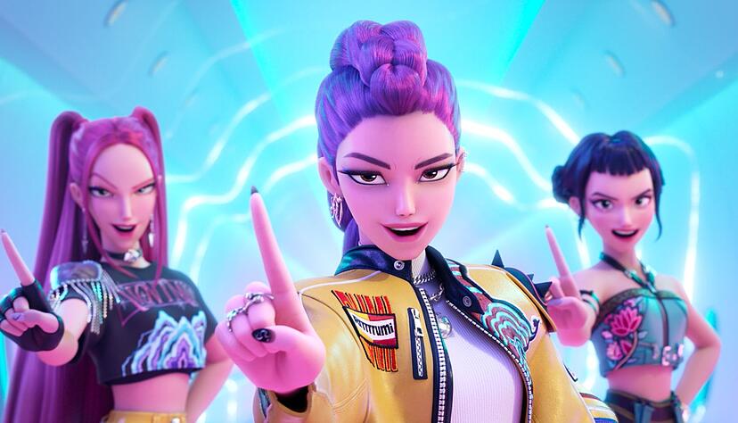 Im Netflix-Hit «KPop Demon Hunters» geht es um die Girl-Band Huntrix. (Foto Handout) Im Netflix-Hit «KPop Demon Hunters» geht es um die Girl-Band Huntrix. (Foto Handout)