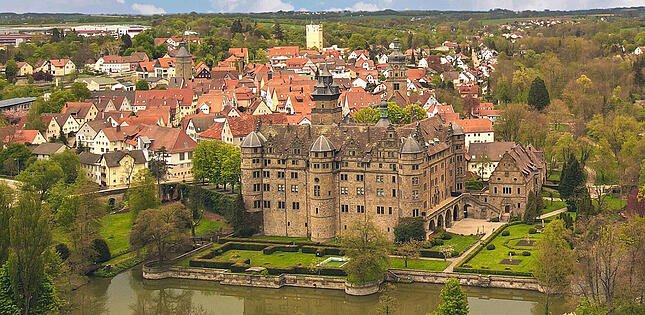 Schloss mit "Städtle"