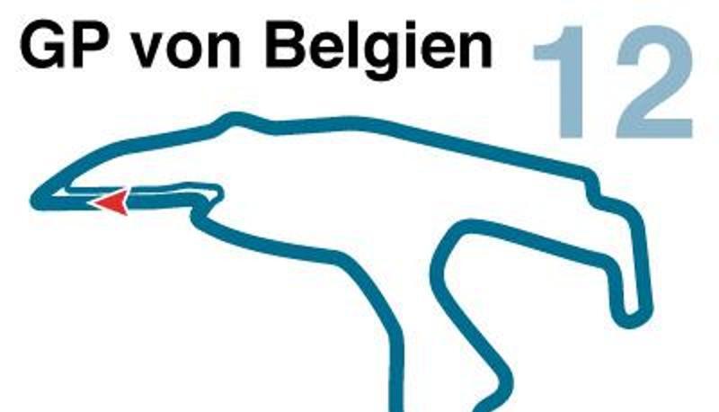 Der GP von Belgien wird auf dem Circuit de Spa-Francorchamps gefahren. Foto: