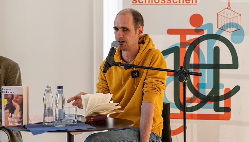 &bdquo;Da materialisierten sich ganz viele Dinge um die Figur, deswegen erschien sie mir sehr spannend&ldquo;: Autor Clemens B&ouml;ckmann aus Leipzig.