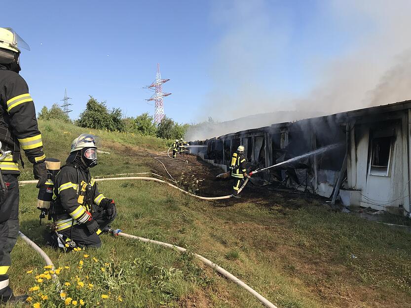 Brand in Ha&szlig;mersheim