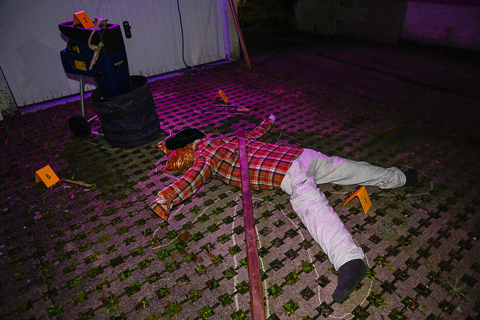 Halloween-Haus in Kirchhausen