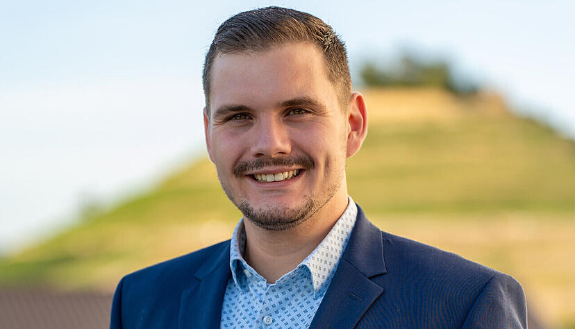 Maximilian Brösch möchte Bürgermeister von Talheim werden. Maximilian Brösch möchte Bürgermeister von Talheim werden.