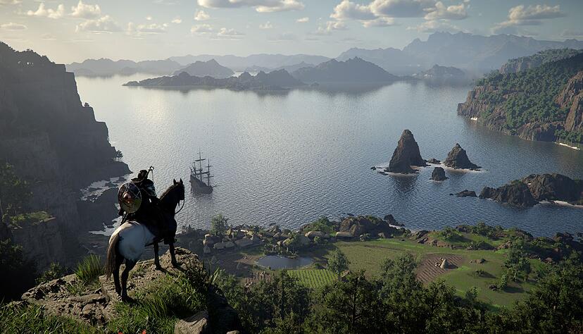 Pywel ist so weitl&auml;ufig, dass die Reise von einer Ecke des Kontinents in die andere fast zwei Stunden dauert - zu Pferde wohlgemerkt.