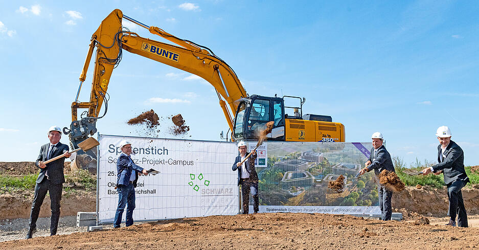 Spatenstich Schwarz-Campus