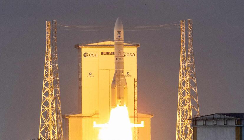 Im August startete die dritte Rakete. (Archivbild) Im August startete die dritte Rakete. (Archivbild)