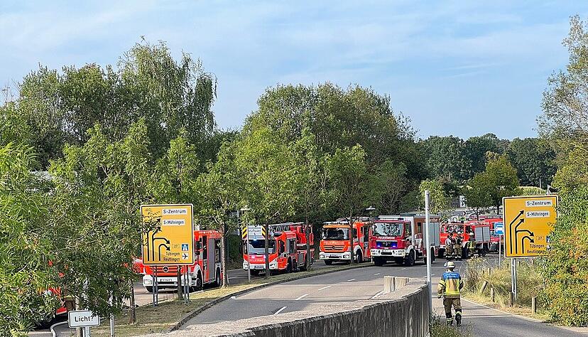 Brand in Tiefgarage am SI-Centrum.