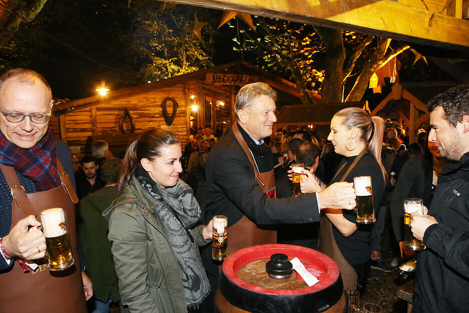 Er&ouml;ffnung Winterdorf Heilbronn