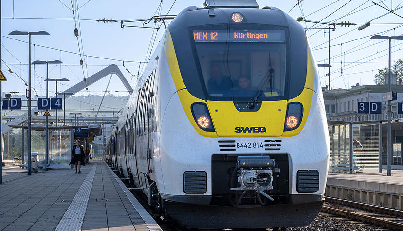 Regionalbahn am Heilbronner Hauptbahnhof: Die Pünktlichkeitswerte auf den Hauptverbindungen in der Region sind nach wie vor schlecht. Regionalbahn am Heilbronner Hauptbahnhof: Die Pünktlichkeitswerte auf den Hauptverbindungen in der Region sind nach wie vor schlecht.