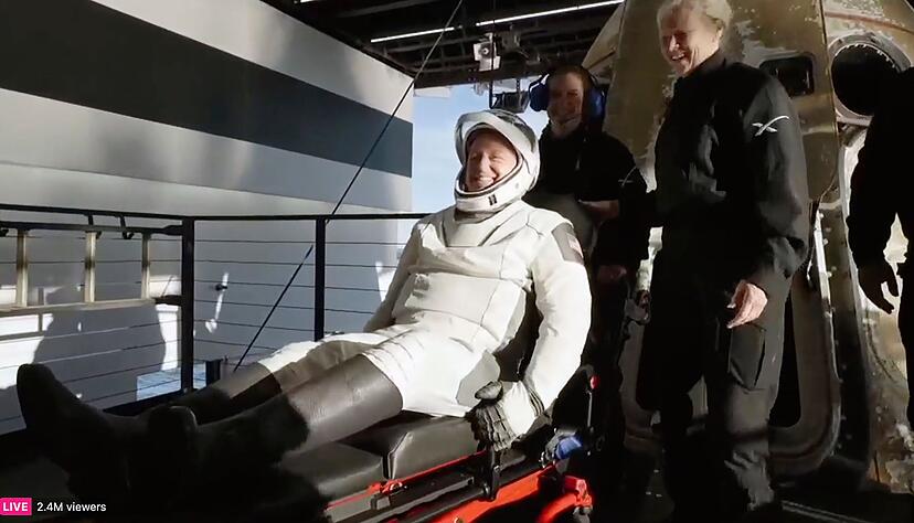 Auch für Wilmore hatte das lange Warten nun ein Ende. Auch für Wilmore hatte das lange Warten nun ein Ende.