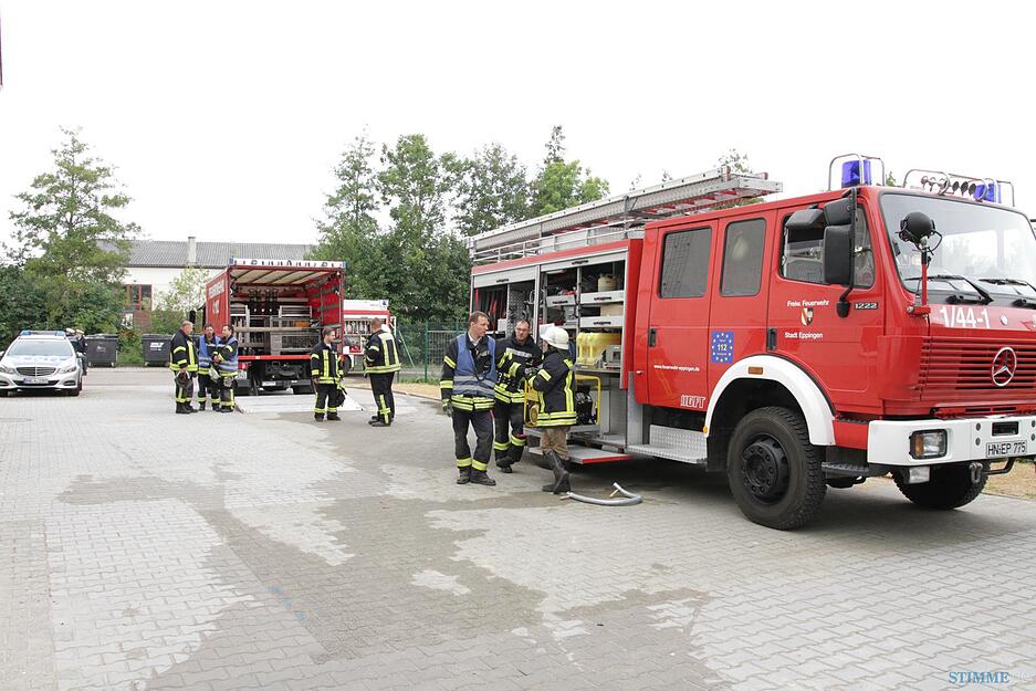 Brand in Asylbewerberheim Eppingen | 8.9.