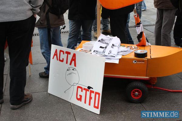 Anti-Acta-Demo Heilbronn | 25.02.