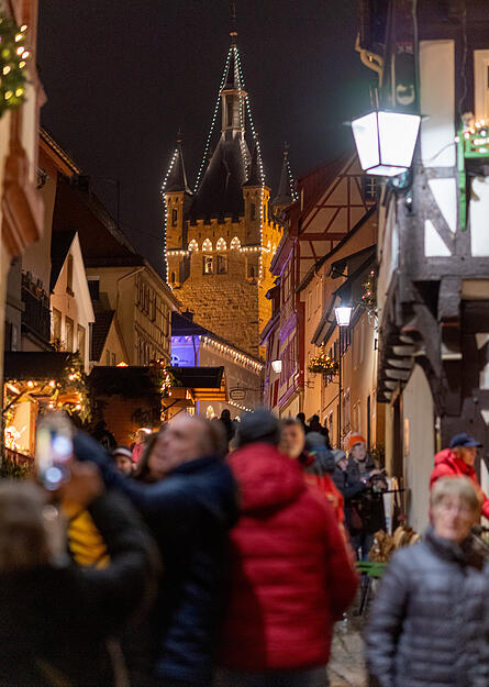 Eröffnung des Altdeutschen Weihnachtsmarktes in Bad Wimpfen