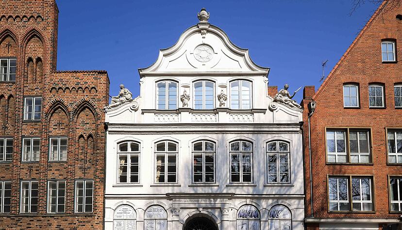 Das Buddenbrookhaus in der Innenstadt von L&uuml;beck. (Archivbild)