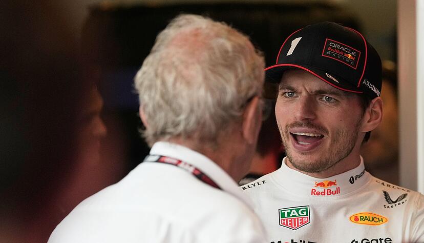 Verstappen klagt: Sein Wagen hüpft zuviel. Verstappen klagt: Sein Wagen hüpft zuviel.