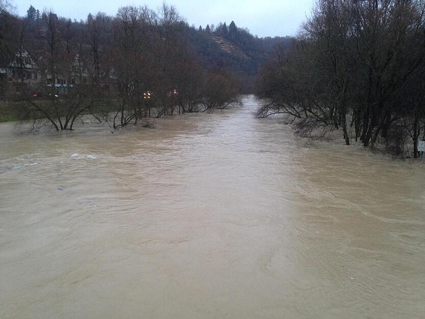 Hochwasser in der Region Hochwasser in der Region