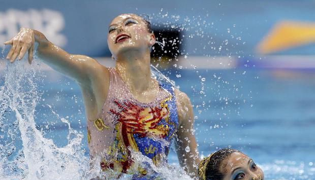 Die Bronzemedaille ging an Xuechen Huang und Ou Liu aus China. Foto: Barbara Walton Die Bronzemedaille ging an Xuechen Huang und Ou Liu aus China. Foto: Barbara Walton