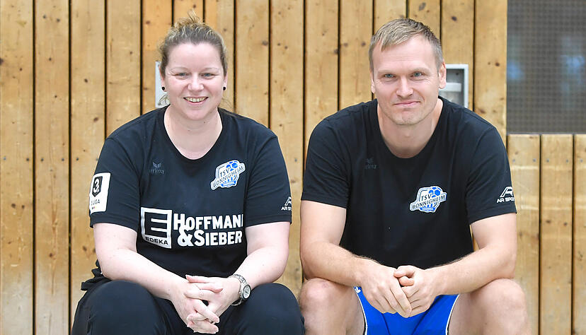 Mission erfüllt: Bönnigheims Interimstrainer-Duo Melanie Haug/Dominic Zäh übergibt nach sieben Punkten aus vier Spielen nun an Tobias Gärttner.