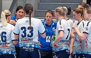 Wichtiger Kopf des Bundesliga-Teams: Maike Daniels hatte als Co-Trainerin der ersten Mannschaft entscheidenden Anteil am Aufschwung.
Foto: imago-images/foto2press Wichtiger Kopf des Bundesliga-Teams: Maike Daniels hatte als Co-Trainerin der ersten Mannschaft entscheidenden Anteil am Aufschwung.
Foto: imago-images/foto2press