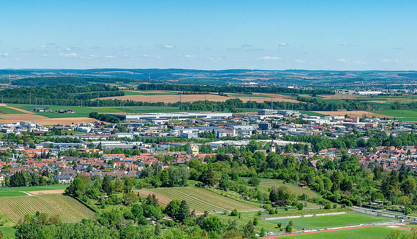 Ein Blick in das Leingartener Gewerbegebiet erklärt den Gewerbesteuer-Rekord.