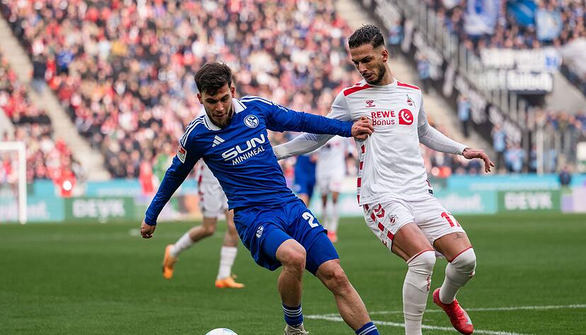 Schalkes Aydin sorgte mit seinem Fehler für den Kölner Sieg